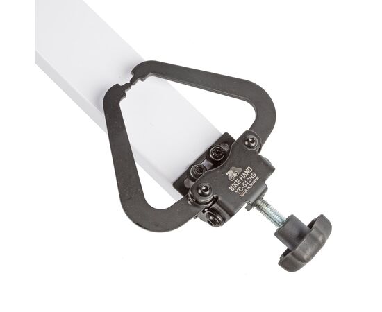 Стенд для регулировки "восьмерки" и сборки колес BIKE HAND YC-512N 6-14512 складной, изображение 3