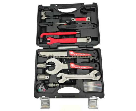 Набор инструментов универсальный 18 поз. в кейсе BIKE HAND YC-728 6-14728, изображение 2