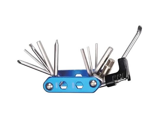 Набор инструментов из 15-ти ключей Unlimite KT-835C (синий), Цвет: синий