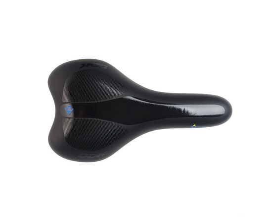 Седло DDK D8531QMF (чёрный/синий/зелёный), изображение 2