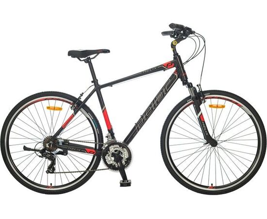 Велосипед Polar Helix (черный-красный), Цвет: Черный, Размер рамы: XL