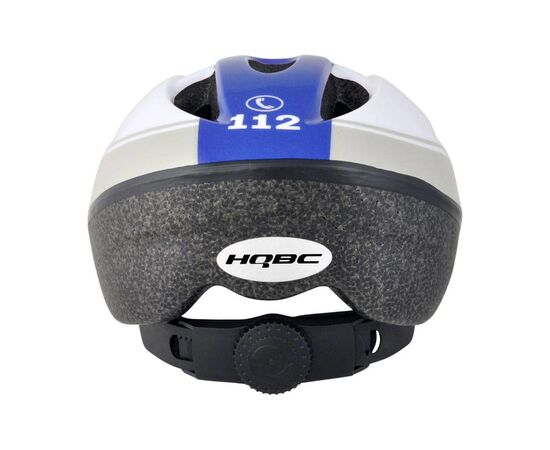 Шлем HQBC FUNQ Policeman Q090364S р-р 48-54 (белый/синий), Цвет: белый, Размер: 48-54, изображение 3