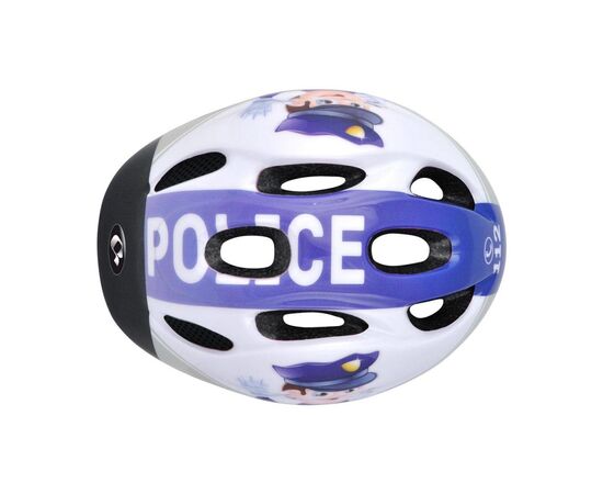 Шлем HQBC FUNQ Policeman Q090364S р-р 48-54 (белый/синий), Цвет: белый, Размер: 48-54, изображение 6