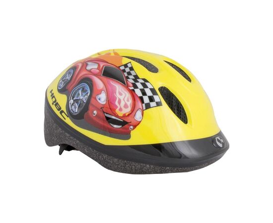 Шлем HQBC FUNQ Red Car Q090365S р-р 48-54 (жёлтый), Цвет: жёлтый, Размер: 48-54, изображение 4