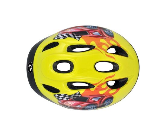 Шлем HQBC FUNQ Red Car Q090365S р-р 48-54 (жёлтый), Цвет: жёлтый, Размер: 48-54, изображение 6