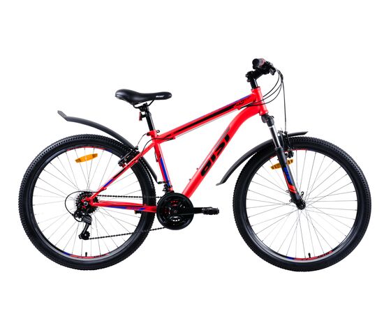 Велосипед AIST Quest 26 (красный-синий), Цвет: красный, Размер рамы: 16"