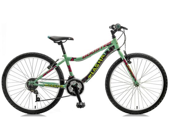 Велосипед Booster Plasma 240 Boy (бирюзовый), Цвет: Зелёный