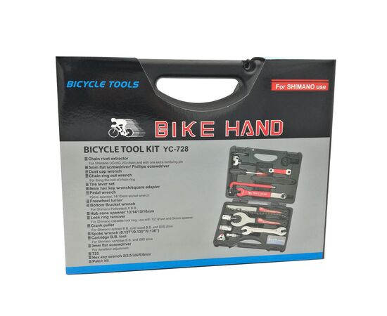 Набор инструментов универсальный 18 поз. в кейсе BIKE HAND YC-728 6-14728, изображение 3
