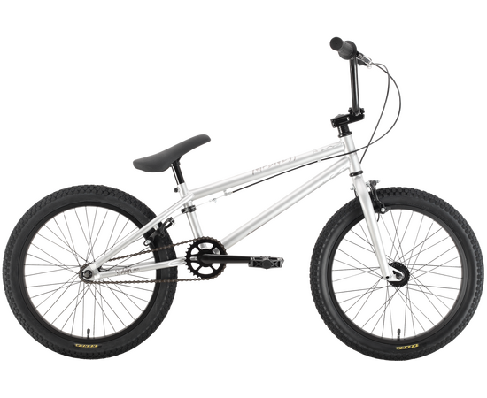 Велосипед Stark Madness BMX 1 (серебристый), Цвет: белый