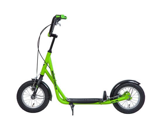 Внедорожный самокат Novatrack STAMP N1 12" PRO (зелёный), Цвет: зелёный, изображение 3