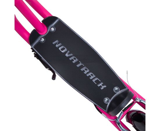 Внедорожный самокат Novatrack STAMP N1 12" PRO (розовый), Цвет: розовый, изображение 8