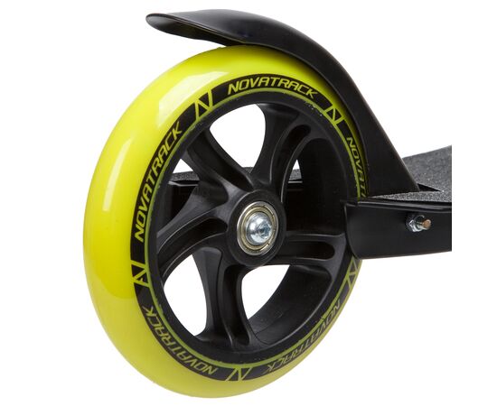 Городской самокат Novatrack POLIS 180 PRO (лимонный), Цвет: жёлтый, изображение 5
