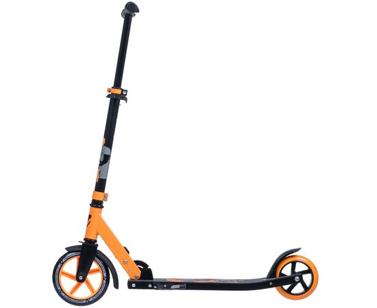 Городской самокат Novatrack POLIS 180 PRO (оранжевый), Цвет: оранжевый, изображение 3