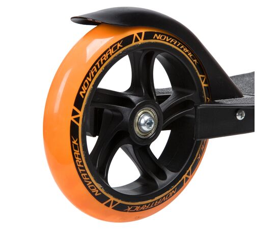 Городской самокат Novatrack POLIS 180 PRO (оранжевый), Цвет: оранжевый, изображение 5