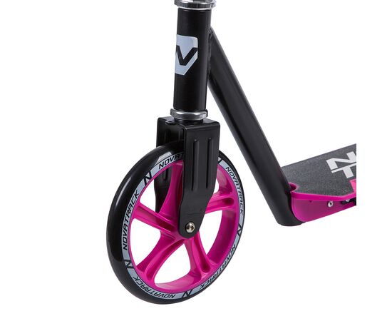 Городской самокат Novatrack POLIS 200 PlasticNF (розовый), Цвет: розовый, изображение 4