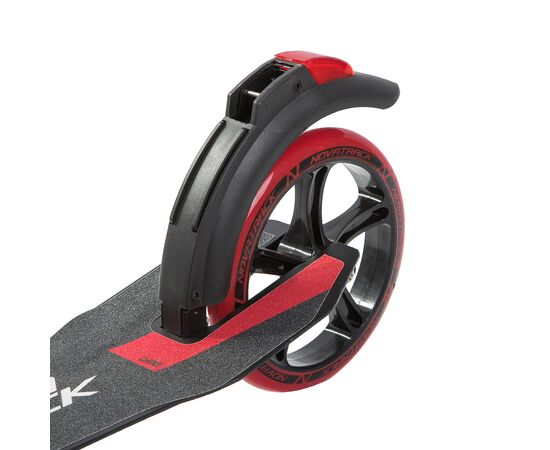 Городской самокат Novatrack DEFT 230 PRO'20 (чёрный), Цвет: черный, изображение 5