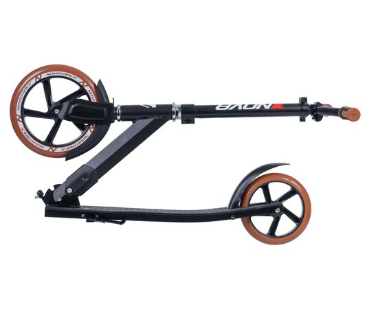 Городской самокат Novatrack DEFT 230 Alloy (чёрный), Цвет: черный, изображение 8