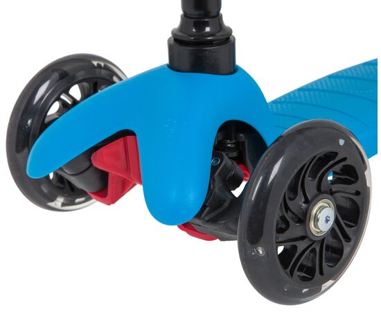 Кикборд Novatrack DISCO-KIDS Basic (синий металлик), Цвет: синий, изображение 4