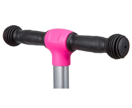 Кикборд Novatrack RAINBOW CAR GIRL PRO (розовый), Цвет: розовый, изображение 6