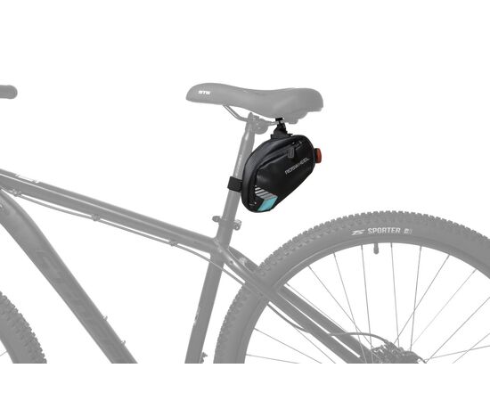 Велосумка под седло Roswheel 131413-B размер M, изображение 4 Велосумка под седло Roswheel 131413-B размер M, изображение 4
