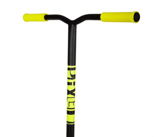 Трюковый самокат Novatrack PIXEL'60 (лимонный), Цвет: жёлтый, изображение 6