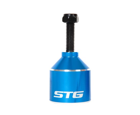 Пеги алюминиевые для трюкового самоката с осью 36 мм (синий, 2 шт), Цвет: синий, изображение 2