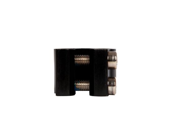 Зажим 33 мм для рулей самокатов с болтами (чёрный), изображение 4