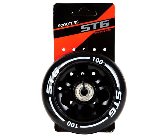 Колесо PU 100 мм для трюковых самокатов с алюминиевым ободом (1 шт), изображение 3