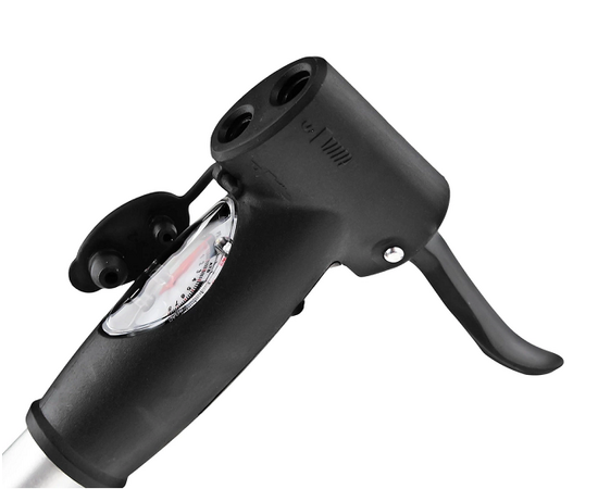 Портативный CITY мини насос BETO CLD-024NAG (чёрный/серый), изображение 2