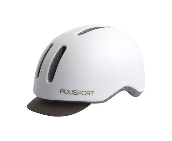 Шлем Polisport COMMUTER (белый матовый/серый)