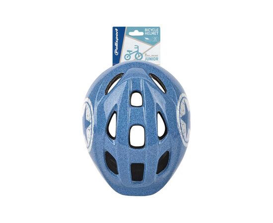 Детский шлем Polisport JUNIOR JEANS (синий), Цвет: синий, Размер: 52-56, изображение 3