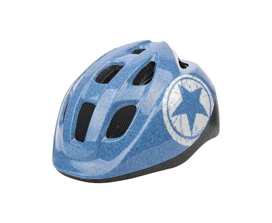 Детский шлем Polisport JUNIOR JEANS (синий), Цвет: Синий, Размер: 52-56