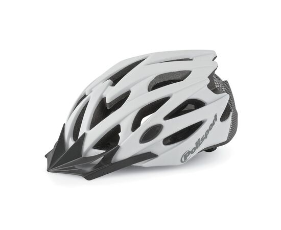 Шлем Polisport TWIG (белый/карбоновый матовый), Цвет: Белый, Размер: 55-58