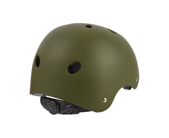 Шлем Polisport URBAN RADICAL TAG (зелёный матовый/оранжевый), Цвет: хаки, Размер: 53-55, изображение 2