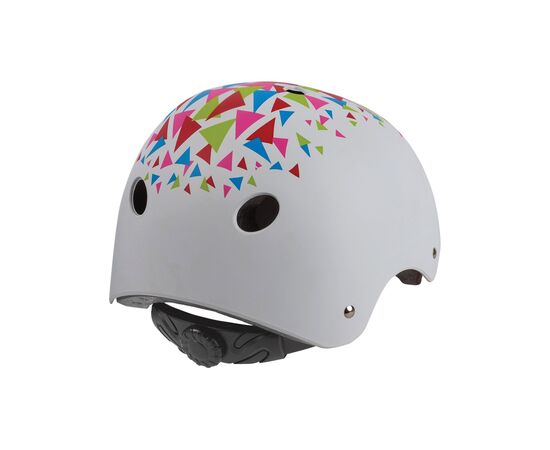 Шлем Polisport URBAN RADICAL TRIANGLES (белый матовый/оранжевый), Цвет: белый, Размер: 53-55, изображение 2