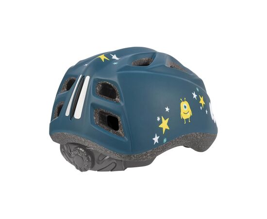 Детский шлем Polisport XS KIDS PREMIUM SPACESHIP (синий), Цвет: бирюзовый, Размер: 48-52, изображение 2