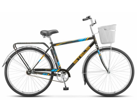 Велосипед Stels Navigator 300 Gent 28" (чёрный), Цвет: Черный, Размер рамы: 20"