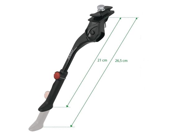 Подножка под раму Force KID 48015 (чёрный), изображение 2 Подножка под раму Force KID 48015 (чёрный), изображение 2