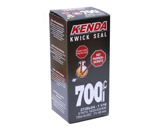 Камера антипрокольная узкая KENDA 28" (700x18/25C) FV 48 мм 5-516348