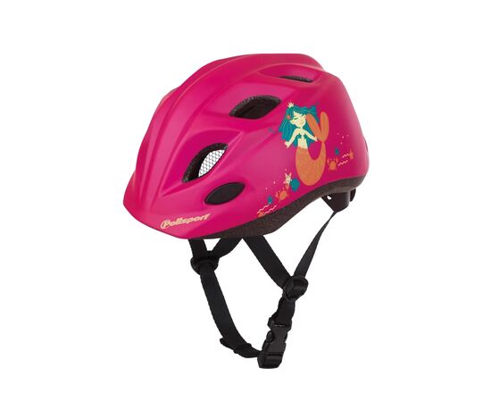Детский шлем Polisport XS KIDS PREMIUM MERMAID (малиновый), Цвет: розовый, Размер: 48-52, изображение 3
