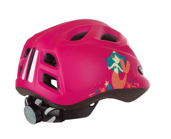 Детский шлем Polisport XS KIDS PREMIUM MERMAID (малиновый), Цвет: розовый, Размер: 48-52, изображение 2