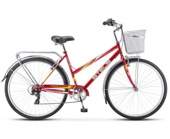 Велосипед Stels Navigator 350 Lady 28" (красный), Цвет: красный, Размер рамы: 20"