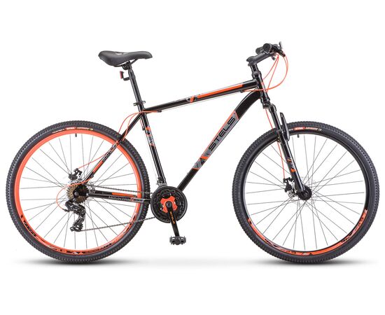 Велосипед Stels Navigator 900 MD 29" (чёрный/красный), Цвет: черный, Размер рамы: 21"