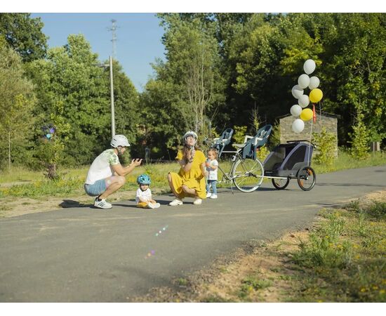 Детский шлем Polisport XS KIDS PREMIUM FUN TRIP (тёмно-синий), Цвет: синий, Размер: 48-52, изображение 8