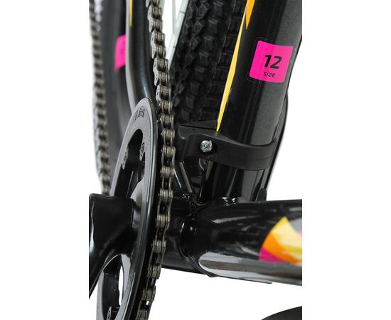 Велосипед Forward IRIS 24 2.0 D (черный/розовый), Цвет: черный, Размер рамы: 12", изображение 4