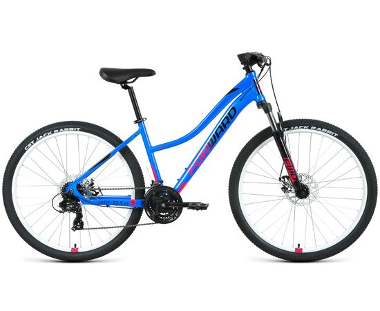 Велосипед Forward JADE 27.5 2.0 D (голубой/розовый), Цвет: Голубой, Размер рамы: 16,5"