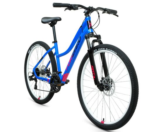 Велосипед Forward JADE 27.5 2.0 D (голубой/розовый), Цвет: голубой, Размер рамы: 16,5", изображение 2