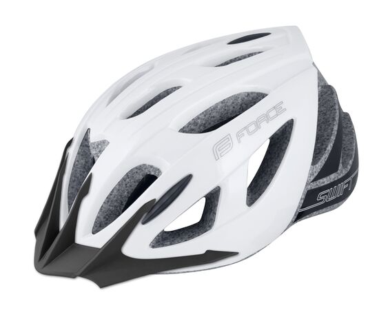 Шлем велосипедный Force SWIFT 902890 (белый), Цвет: белый, Размер: 50-54, изображение 2