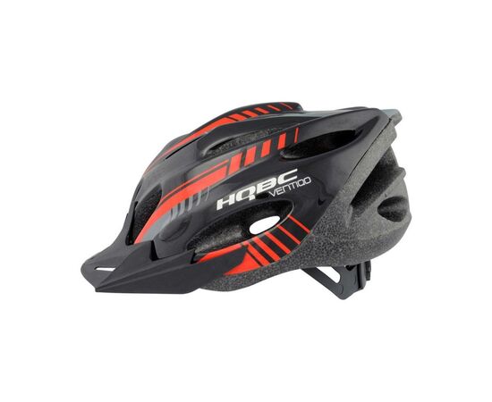 Шлем HQBC VENTIQO Q090350L р-р 58-62 (чёрный/красный), Цвет: черный, Размер: 58-62, изображение 5