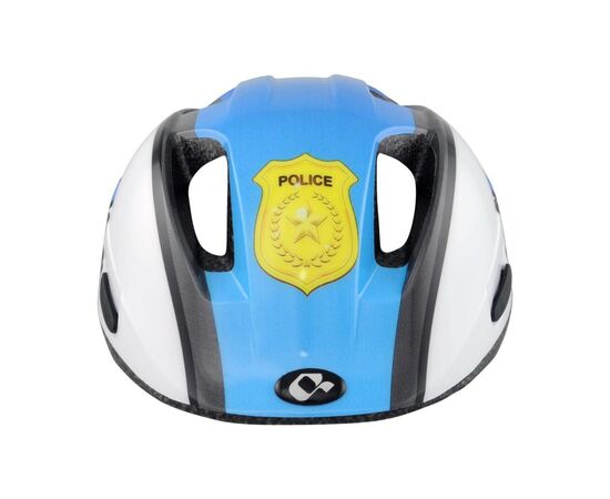 Шлем HQBC QORM Police Q090357S р-р 48-54 (синий), Цвет: голубой, Размер: 48-54, изображение 2